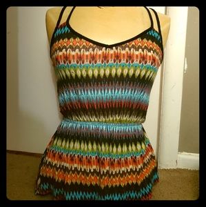 Eyeshadow women's sleeveless top